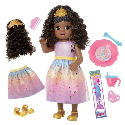 Baby Alive Princess Ellie Grows Up! Growing And Talking Baby Doll - Black Hair 11 Baby Alive Princess Ellie Grows Up! Growing And Talking Baby Doll - Black Hair - Image 9