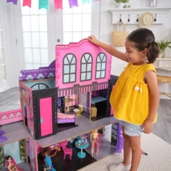 KidKraft 2-in-1 Wooden Hotel & Waterslide Dollhouse 14 KidKraft 2-in-1 Wooden Hotel & Waterslide Dollhouse -Toy Promotion GUEST 05340397 99d7 47bd b40d d3a36b7f8f1f