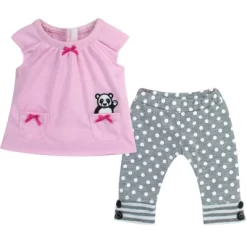 Sophia's - 15" Doll - Panda Bear Hooded Sweatshirt, Tunic & Polka Dot Leggings - Light Pink 10 Sophia's - 15" Doll - Panda Bear Hooded Sweatshirt, Tunic & Polka Dot Leggings - Light Pink -Toy Promotion GUEST 0571ff96 650f 4315 a480 5a74a3f06261