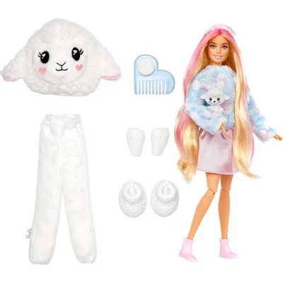 Barbie Cutie Reveal Cozy Cute Tees Series Lamb Doll 6 Barbie Cutie Reveal Cozy Cute Tees Series Lamb Doll - Image 4