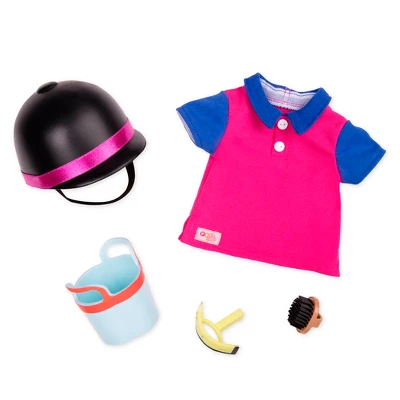 Our Generation Rashida With Book & Outfit 18" Posable Horseback Riding Doll 4 Our Generation Rashida With Book & Outfit 18" Posable Horseback Riding Doll - Image 2