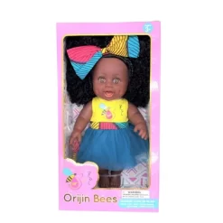 Orijin Bees Cocoa Belle 12" Baby Bee Doll - Black Hair With Brown Eyes 11 Orijin Bees Cocoa Belle 12" Baby Bee Doll - Black Hair With Brown Eyes -Toy Promotion GUEST 0874e7d2 c916 4719 b6b1 6f738b2a71a4