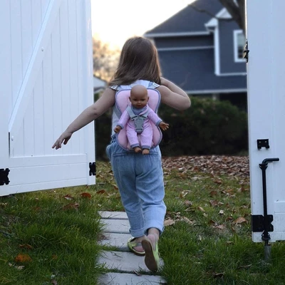 The New York Doll Collection 12 Inch Car Seat Doll Set 3 The New York Doll Collection 12 Inch Car Seat Doll Set