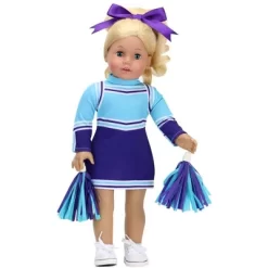 Sophia's - 18" Doll - Cheerleader Dress, Pom-pom & Hair Bow Set - Aqua/Purple 8 Sophia's - 18" Doll - Cheerleader Dress, Pom-pom & Hair Bow Set - Aqua/Purple -Toy Promotion GUEST 0d5662d2 dcc4 4c73 b80a ec3fa8b29cf7