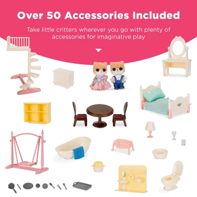 Best Choice Products Camper Van Playset Pretend Play Dollhouse Toy With 54 Accessories And Tiny Critters For Kids 3 Best Choice Products Camper Van Playset Pretend Play Dollhouse Toy With 54 Accessories And Tiny Critters For Kids