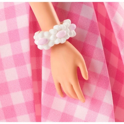 Barbie: The Movie Collectible Doll Margot Robbie As Barbie In Pink Gingham Dress 5 Barbie: The Movie Collectible Doll Margot Robbie As Barbie In Pink Gingham Dress - Image 3