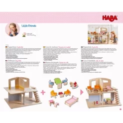 HABA Little Friends Dollhouse City Villa With 10 Pieces Of Furniture 20 HABA Little Friends Dollhouse City Villa With 10 Pieces Of Furniture -Toy Promotion GUEST 12085b16 b718 4e24 9ebd f712054452df