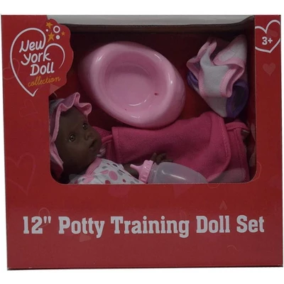 The New York Doll Collection 12 Inch Drink And Wet Potty Training Baby Doll 8 The New York Doll Collection 12 Inch Drink And Wet Potty Training Baby Doll - Image 6