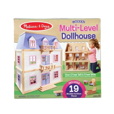 Melissa & Doug Multi-Level Dollhouse 4 Melissa & Doug Multi-Level Dollhouse - Image 2