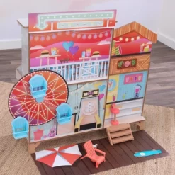 Kidkraft Ferris Wheel Fun Beach House Wooden 360-Play Dollhouse With 19 Accessories 12 Kidkraft Ferris Wheel Fun Beach House Wooden 360-Play Dollhouse With 19 Accessories -Toy Promotion GUEST 149499bd 6578 481b bb44 3c87b81845e8
