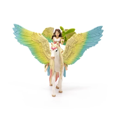 Schleich Fairy Surah With Glitter Pegasus 3 Schleich Fairy Surah With Glitter Pegasus