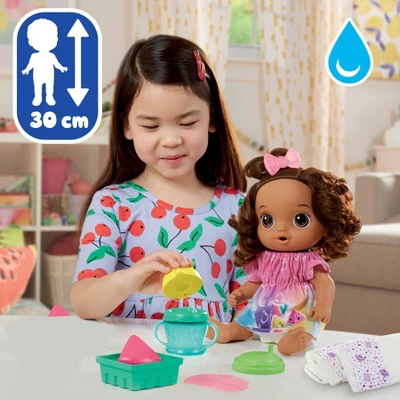 Baby Alive Fruity Sips Baby Doll - Brown Hair/Brown Eyes 9 Baby Alive Fruity Sips Baby Doll - Brown Hair/Brown Eyes - Image 7
