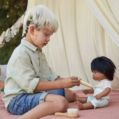 Miniland 15" Doll With Cochlear Implant 4 Miniland 15" Doll With Cochlear Implant - Image 2