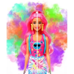 Barbie - Color Reveal ! Hair / Skin & Clothes Color Changing Doll Neon Themed Funky Tie-Dye Series 9 Barbie - Color Reveal ! Hair / Skin & Clothes Color Changing Doll Neon Themed Funky Tie-Dye Series -Toy Promotion GUEST 1a06651b e5b5 469b 9366 53dce2380a6c