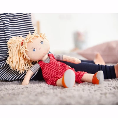 HABA Cassie 12" Machine Washable Soft Doll With Blonde Hair 9 HABA Cassie 12" Machine Washable Soft Doll With Blonde Hair - Image 7