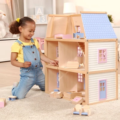 Melissa & Doug Multi-Level Dollhouse 3 Melissa & Doug Multi-Level Dollhouse