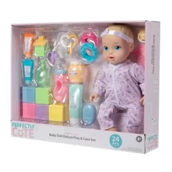 Perfectly Cute 24pc Baby Doll Deluxe Play And Care Set - Blonde Hair -Toy Promotion GUEST 23ecd6c5 783d 45b0 826c 45ed52470f08