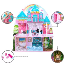Olivia's Little World By Teamson Kids Furnished Castle Dollhouse For 12" Dolls 16 Olivia's Little World By Teamson Kids Furnished Castle Dollhouse For 12" Dolls -Toy Promotion GUEST 2550dc0f 3010 4f04 b250 fec3296501c9
