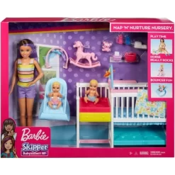 Barbie Skipper Babysitters Inc Nap 'n' Nurture Nursery Dolls And Playset 25 Barbie Skipper Babysitters Inc Nap 'n' Nurture Nursery Dolls And Playset -Toy Promotion GUEST 25b05a7b 956b 4869 957f 7bb474791e97