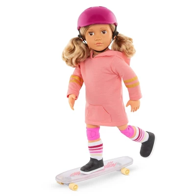Our Generation Ollie Posable 18" Skateboarder Doll & Storybook 4 Our Generation Ollie Posable 18" Skateboarder Doll & Storybook - Image 2