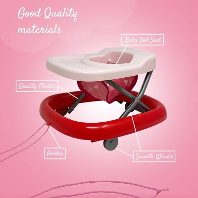 The New York Doll Collection 12 Inch Baby Doll Walker Set 6 The New York Doll Collection 12 Inch Baby Doll Walker Set - Image 4