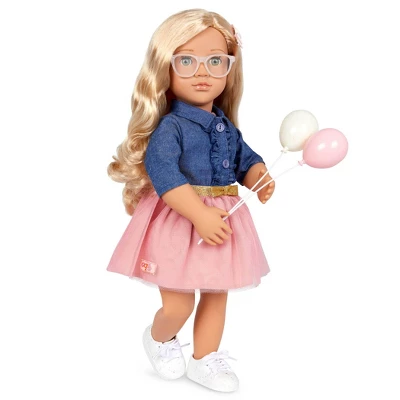 Our Generation Emily Posable 18" Party Planner Doll & Storybook 4 Our Generation Emily Posable 18" Party Planner Doll & Storybook - Image 2