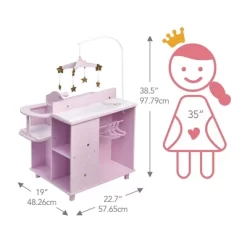 Olivia's Little World - Twinkle Stars Princess Baby Doll Changing Station With Storage -Toy Promotion GUEST 2cd6ebbb 26b1 4d86 9e42 f8d0d73cdaf0