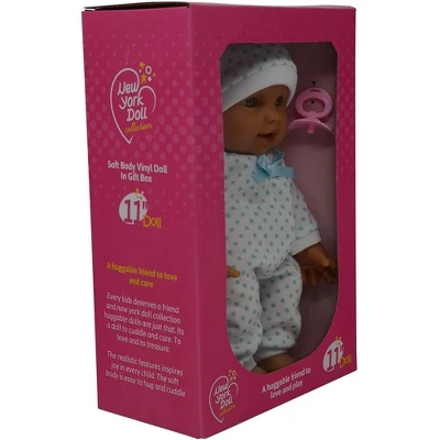 The New York Doll Collection 11 Inch Soft Body Baby Doll 4 The New York Doll Collection 11 Inch Soft Body Baby Doll - Image 2