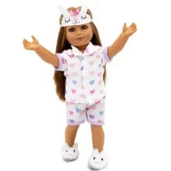 Playtime By Eimmie 18 Inch Doll With Clothing And Backpack Case Allie -Toy Promotion GUEST 30421225 af89 400f 808e 25ae33b4e8ea