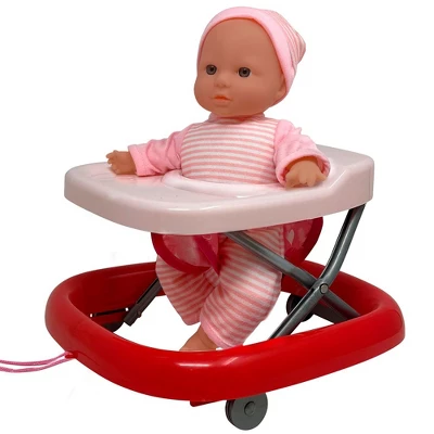 The New York Doll Collection 12 Inch Baby Doll Walker Set 8 The New York Doll Collection 12 Inch Baby Doll Walker Set - Image 6