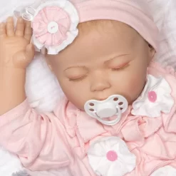 Paradise Galleries Reborn Baby Doll With Magnetic Pacifier, Buttons & Bows, 21 Inch Sleeping Girl In Softtouch Vinyl & Weighted Body, 8-Piece Gift Set 17 Paradise Galleries Reborn Baby Doll With Magnetic Pacifier, Buttons & Bows, 21 Inch Sleeping Girl In Softtouch Vinyl & Weighted Body, 8-Piece Gift Set -Toy Promotion GUEST 31223b3a 972f 4107 a954 0630ea8bbe23