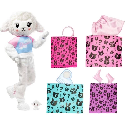 Barbie Cutie Reveal Cozy Cute Tees Series Lamb Doll 4 Barbie Cutie Reveal Cozy Cute Tees Series Lamb Doll - Image 2