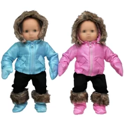 The Queen's Treasures 15" Baby Doll Clothes Set Of Two Winter Outerwear 10 The Queen's Treasures 15" Baby Doll Clothes Set Of Two Winter Outerwear -Toy Promotion GUEST 323dc643 12db 40da 807d 6938ac6bf37f