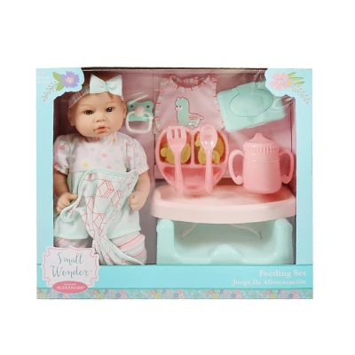 Madame Alexander Small Wonder 14" Baby Doll Feeding Set - Blue Eyes 7 Madame Alexander Small Wonder 14" Baby Doll Feeding Set - Blue Eyes - Image 5