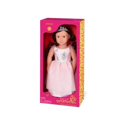 Our Generation 18" Doll With Ballroom Dress - Amina 5 Our Generation 18" Doll With Ballroom Dress - Amina - Image 3