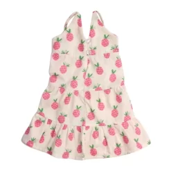 Sophia’s Pineapple Print Maxi Dress For 18" Dolls, Ivory