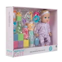 Perfectly Cute 24pc Baby Doll Deluxe Play And Care Set - Blonde Hair -Toy Promotion GUEST 3a6c0ad5 0c00 4990 8d19 6a7933de5c69