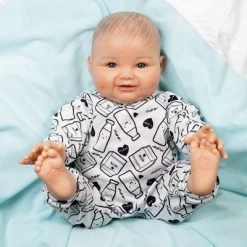 Paradise Galleries Realistic Chubby Baby Boy Doll - Big Boy With Fat Rolls And Magnetic Pacifier, 5-Piece Reborn Doll Set -Toy Promotion GUEST 3b926127 f4d5 41ef b921 183fd706fb59