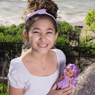 Adora Fairy Garden Friends - 6 Inch Interactive Doll With Magical Hair - Lavender 4 Adora Fairy Garden Friends - 6 Inch Interactive Doll With Magical Hair - Lavender - Image 2