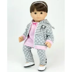 Sophia's - 15" Doll - Panda Bear Hooded Sweatshirt, Tunic & Polka Dot Leggings - Light Pink 9 Sophia's - 15" Doll - Panda Bear Hooded Sweatshirt, Tunic & Polka Dot Leggings - Light Pink -Toy Promotion GUEST 443113c5 b592 4746 9138 cb9f7b509fef