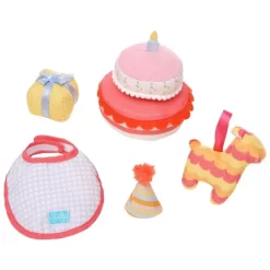 Manhattan Toy Stella Collection Birthday Party 6 Piece Baby Doll Birthday Party Playset For 12" And 15" Stella Dolls -Toy Promotion GUEST 44d1bd83 05d4 4b38 8448 e01742eb1b87