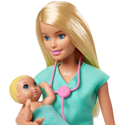 Barbie You Can Be Anything Baby Doctor Blonde Doll And Playset 4 Barbie You Can Be Anything Baby Doctor Blonde Doll And Playset - Image 2