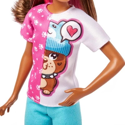 Barbie Skipper Doll And Dog Walker Set With Puppy And Accessories First Jobs 4 Barbie Skipper Doll And Dog Walker Set With Puppy And Accessories First Jobs - Image 2