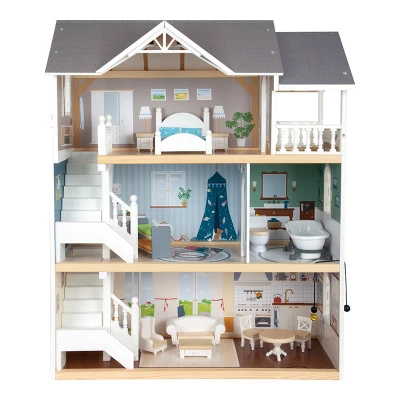 Small Foot Iconic Complete Doll House Playset With Furniture 3 Small Foot Iconic Complete Doll House Playset With Furniture