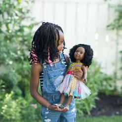 Ikuzi Dolls Multi Colored Dress Doll With Black Hair 18" Fashion Doll -Toy Promotion GUEST 4b88b1ef d03a 4b30 9ecd 85427e42e9dd