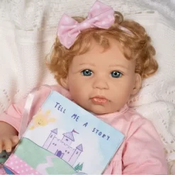 Paradise Galleries Reborn Toddler Girl Doll Story Time, 21 Inch With Light Blonde Hair And Blue Eyes, Made In SoftTouch Vinyl 15 Paradise Galleries Reborn Toddler Girl Doll Story Time, 21 Inch With Light Blonde Hair And Blue Eyes, Made In SoftTouch Vinyl -Toy Promotion GUEST 4c98ad7b 57a8 4cf3 8fe8 d4f33fa63b05