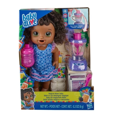 Baby Alive Magical Mixer Baby Doll - Blueberry Blast 3 Baby Alive Magical Mixer Baby Doll - Blueberry Blast