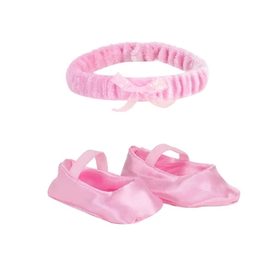Sophia’s 3 Piece Ballet Outfit Set For 15'' Dolls, Light Pink 5 Sophia’s 3 Piece Ballet Outfit Set For 15'' Dolls, Light Pink - Image 3