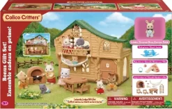 Calico Critters Lakeside Lodge Gift Set, Dollhouse Playset With Collectible Figure, Furniture And Accessories -Toy Promotion GUEST 4f6832be 4c59 4e3e a087 e068c43927e6