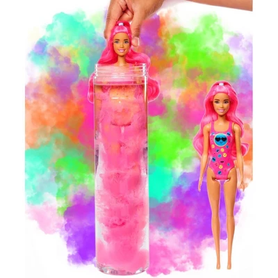 Barbie - Color Reveal ! Hair / Skin & Clothes Color Changing Doll Neon Themed Funky Tie-Dye Series 6 Barbie - Color Reveal ! Hair / Skin & Clothes Color Changing Doll Neon Themed Funky Tie-Dye Series - Image 4